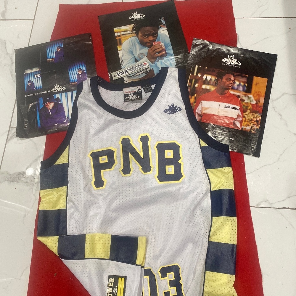 PNB Nation 90’s Vintage Shooters Tank Sz XL